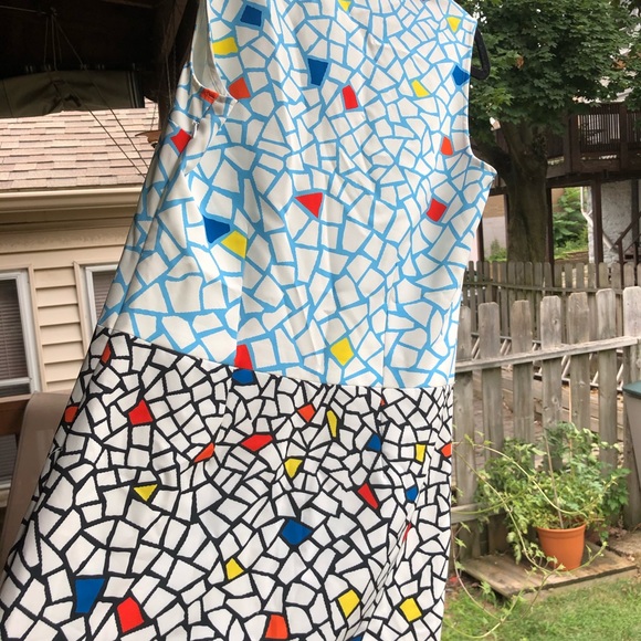 Desigual Geometric Pattern Dress Sz 40 EU (Med) - Picture 7 of 8